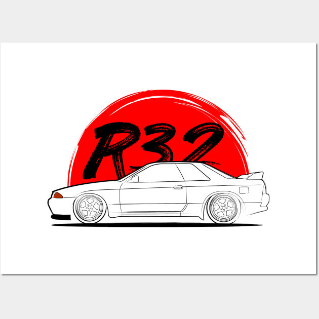 R32 GTR Wall Art by turboosted